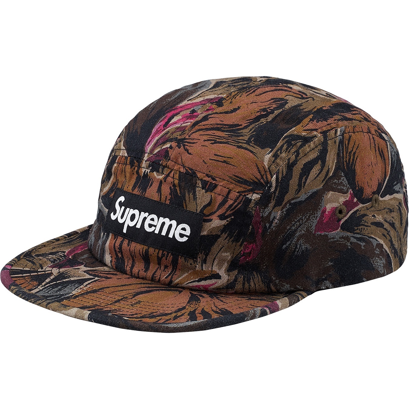 Painted Floral Camp Cap view 5